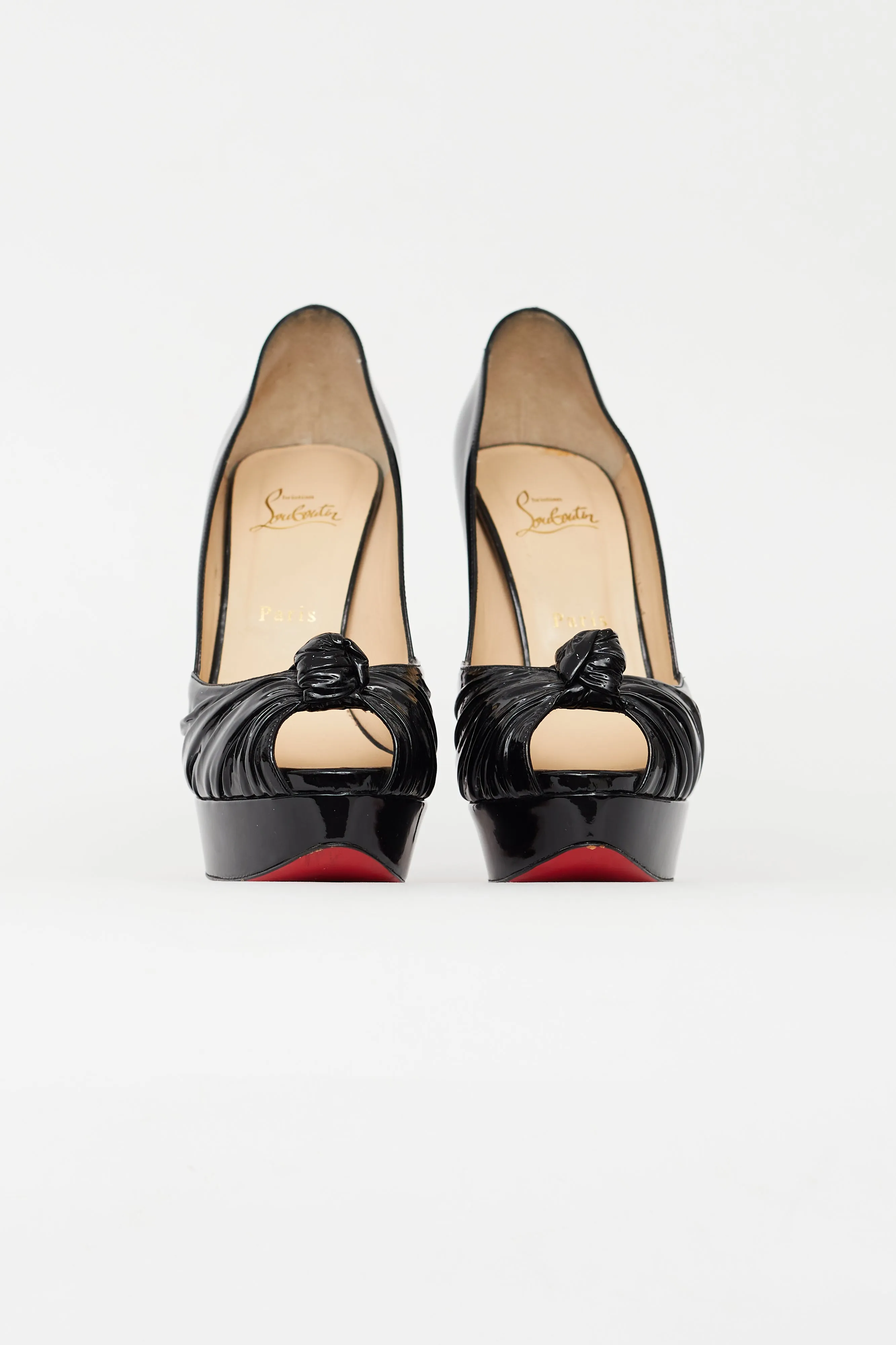 Black Jenny Patent Knot Pump