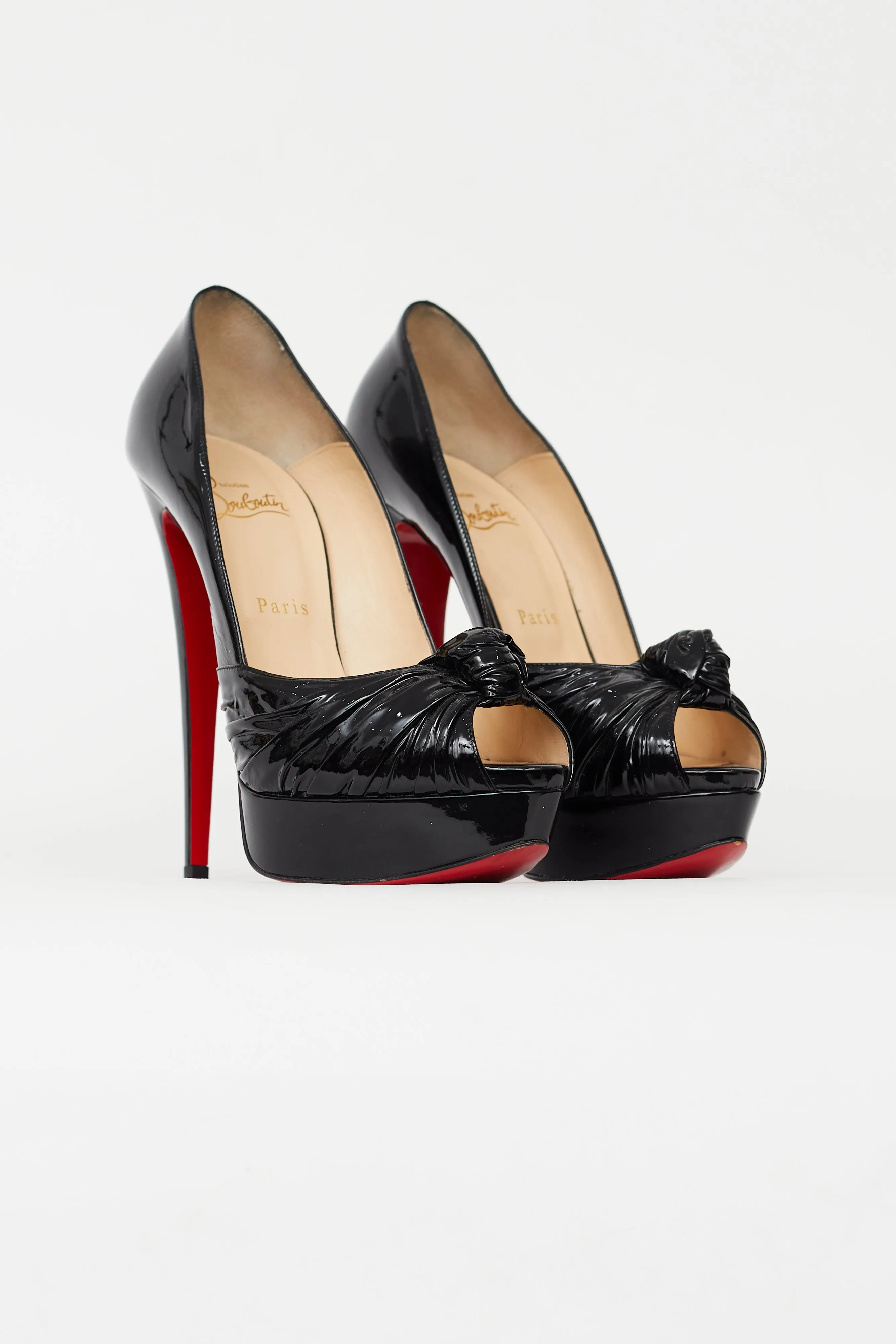 Black Jenny Patent Knot Pump