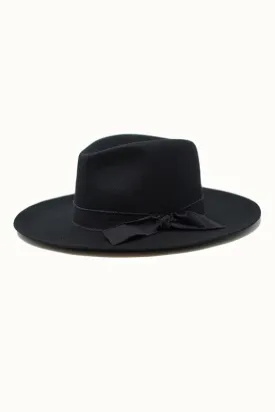 Black Kaia Brim Hat