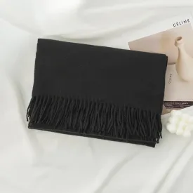 Black Long Scarf