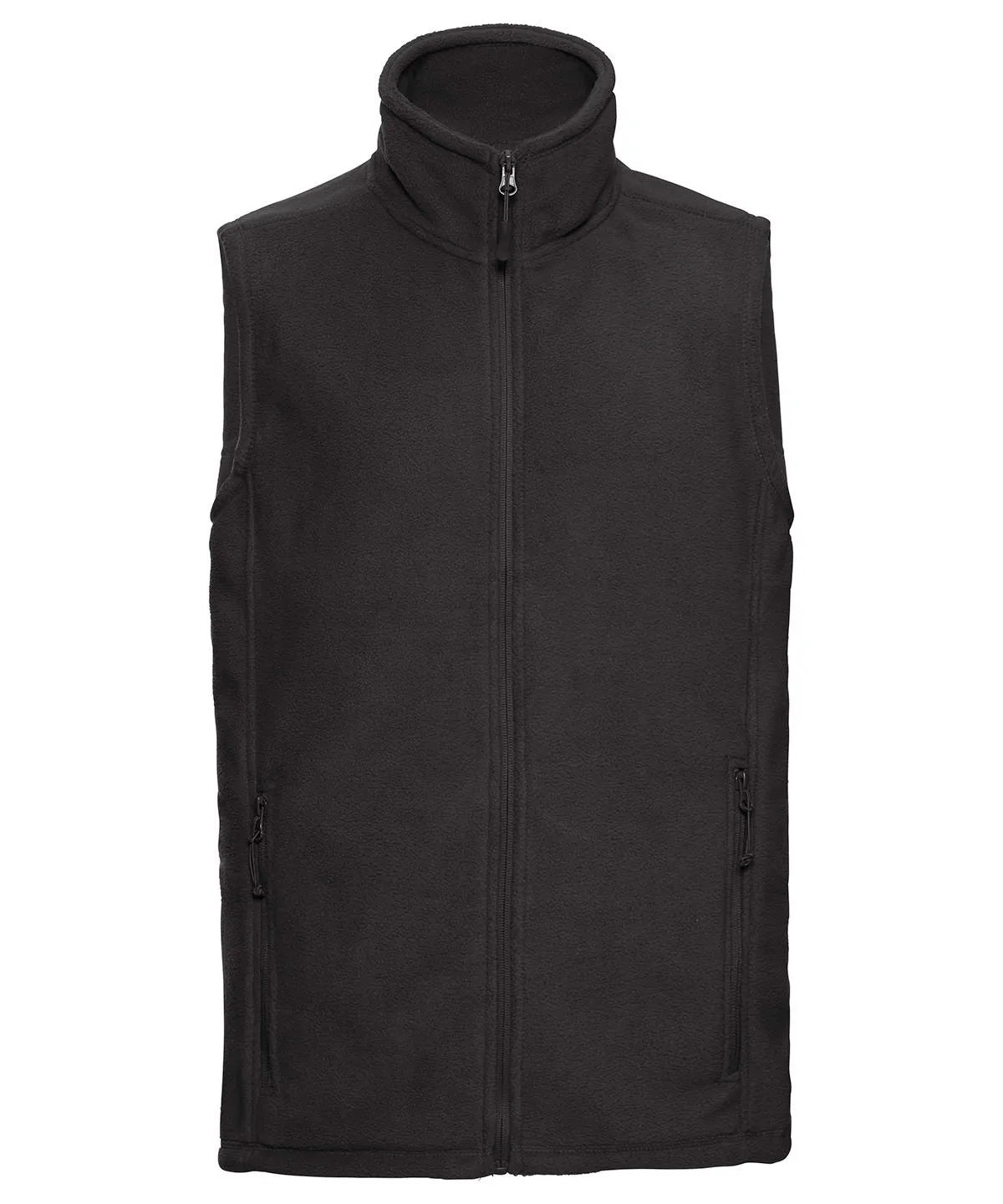 Black - Outdoor fleece gilet