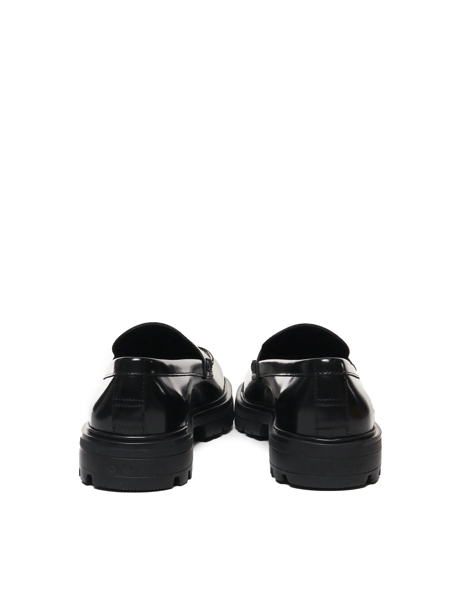 Black Patent Leather Loafers