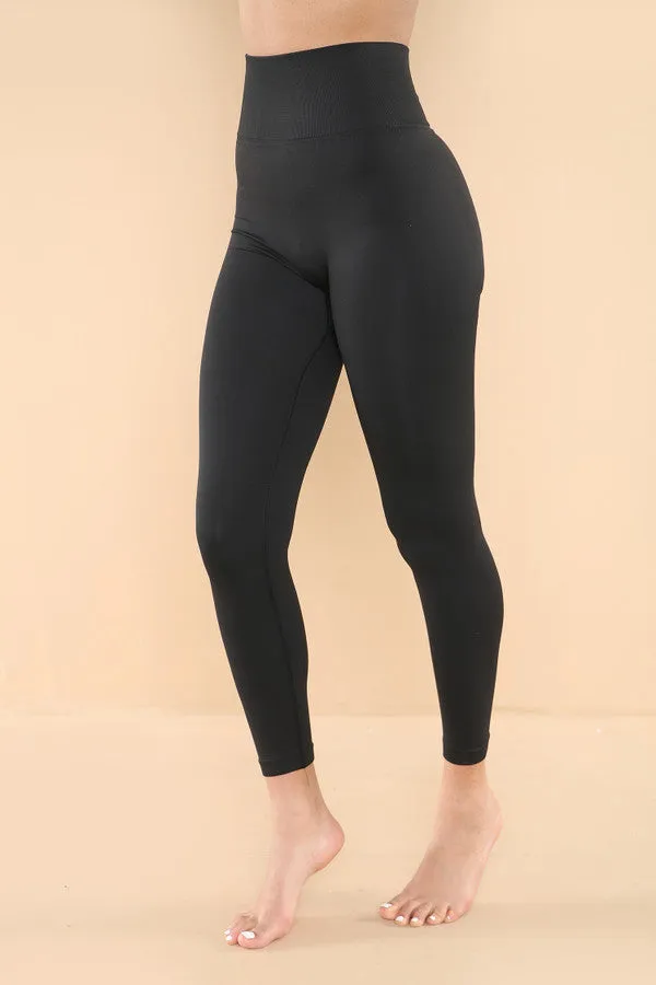 Black Scrunch Bum Leggings