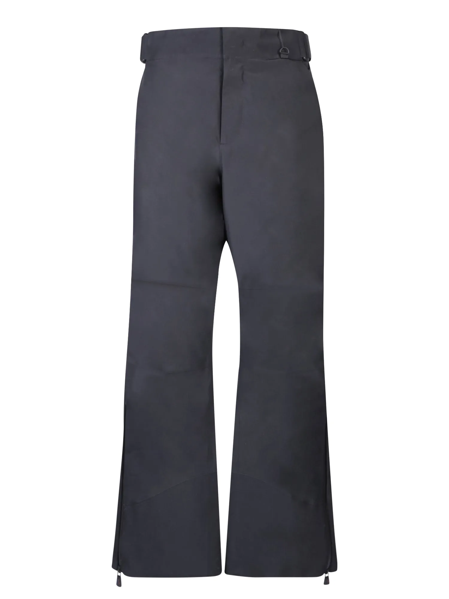 Black ski trousers