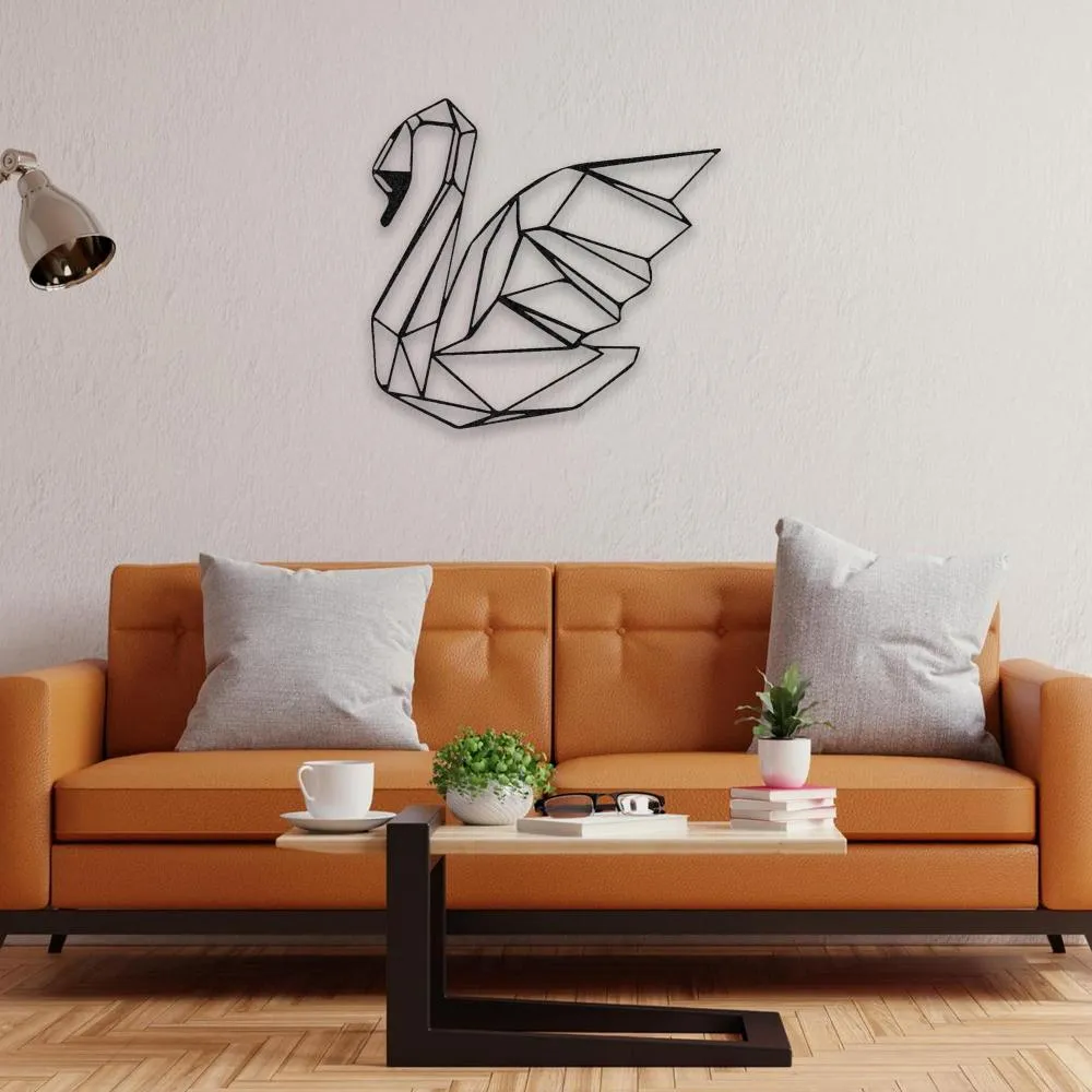 Black Swan Metal Wall Art