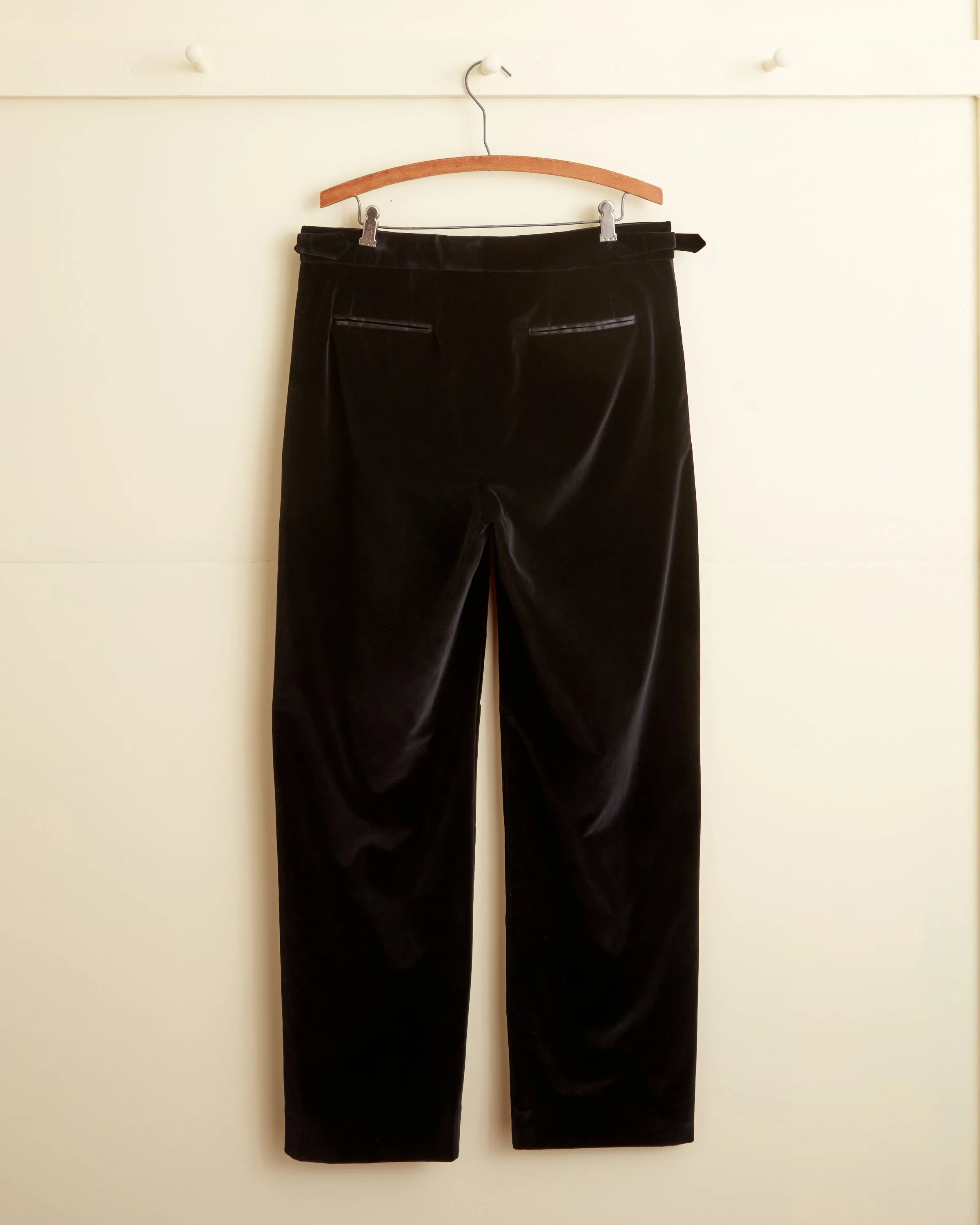 Black Tulip Tuxedo Trousers