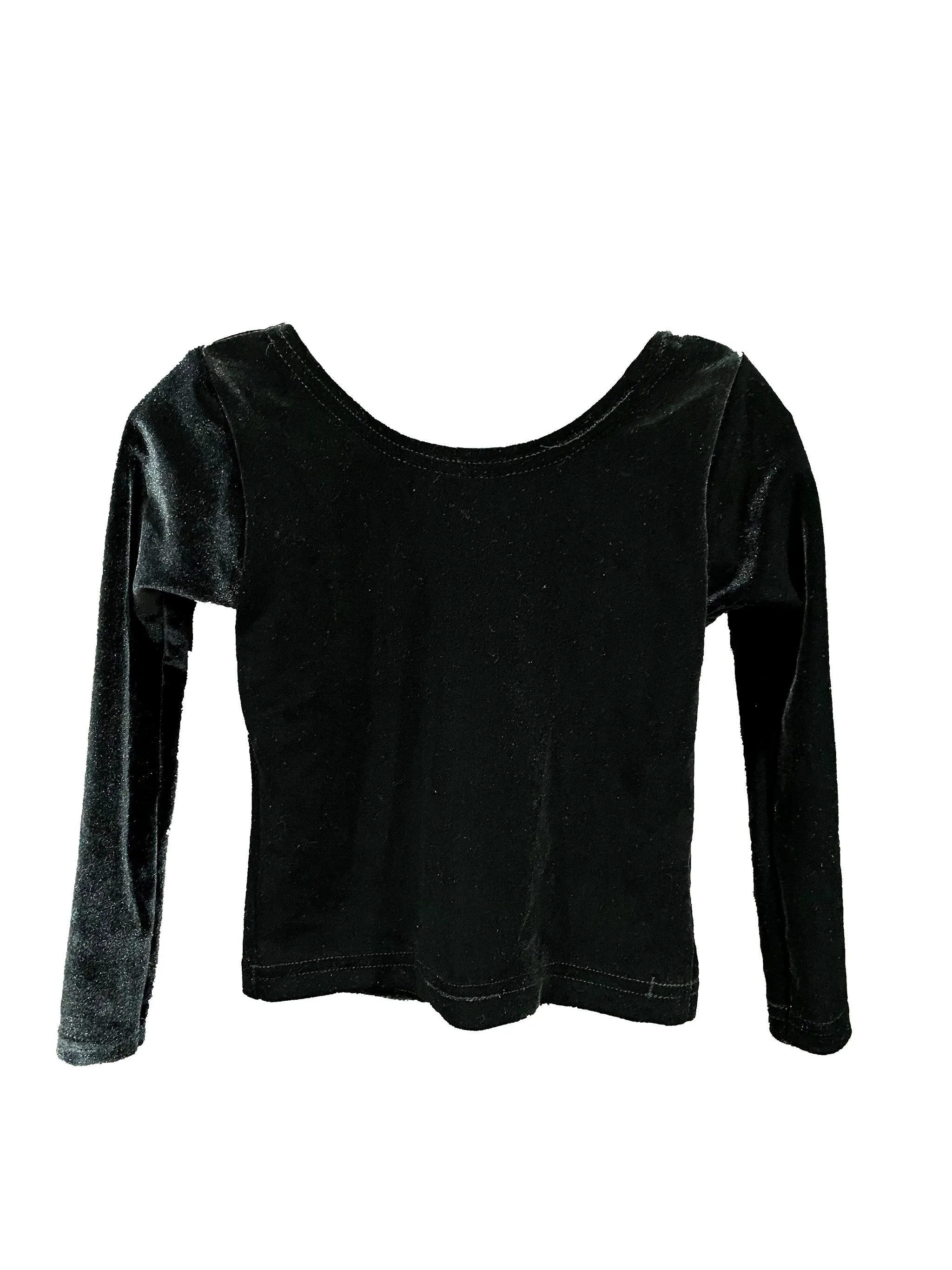 Black Velvet Kids Top (size 3T)