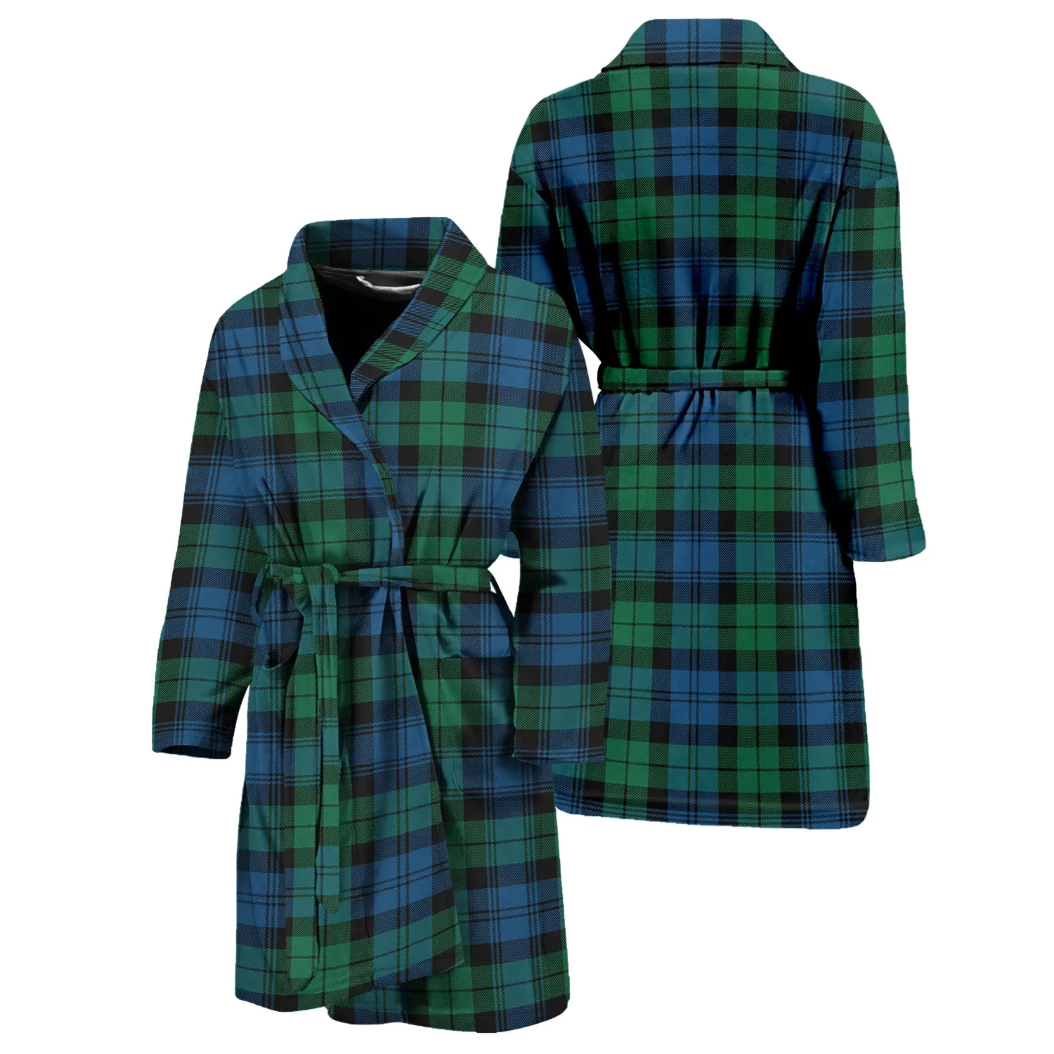 Black Watch Ancient Tartan Bathrobe