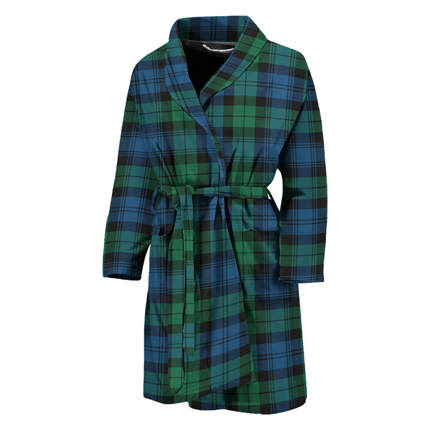 Black Watch Ancient Tartan Bathrobe