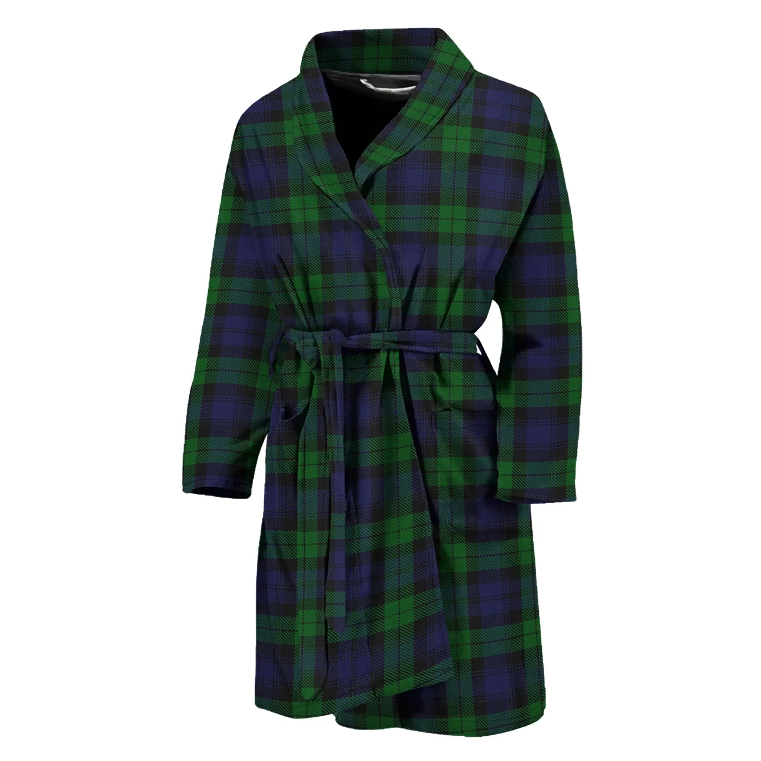 Black Watch Tartan Bathrobe