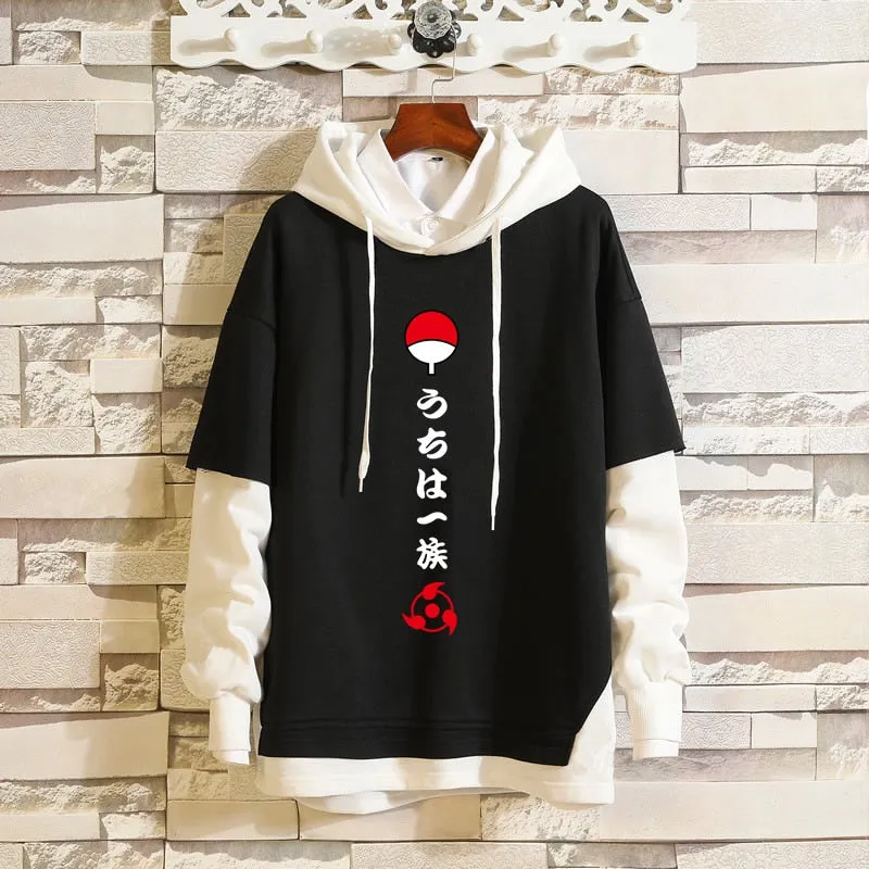 Black White Denim Collection 1 Hoodies/Jackets Naruto/Boruto (Variants Available)