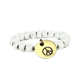 Blanc White Inspiration Charm Bracelet