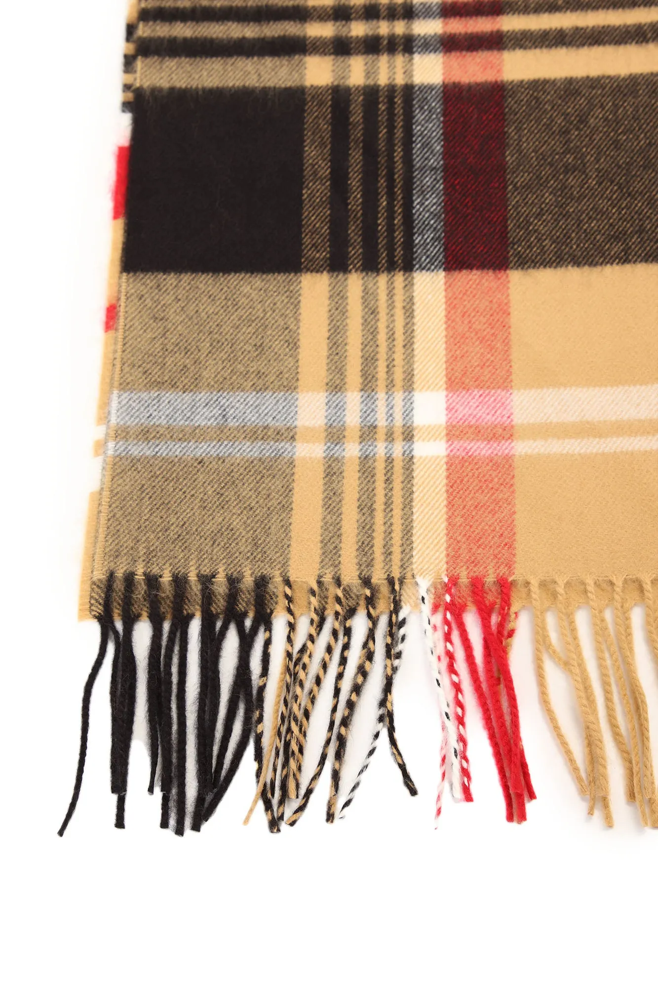 Blanket Statement Scarf - Camel