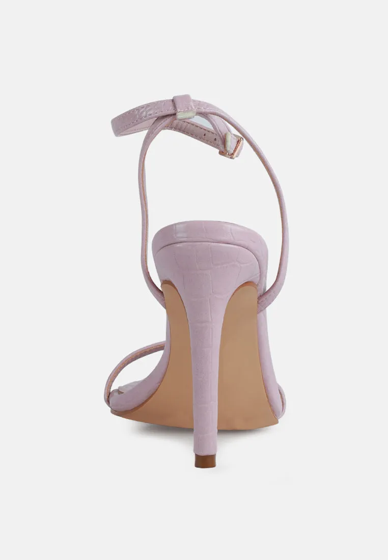 Blondes Croc High Heeled Sandal