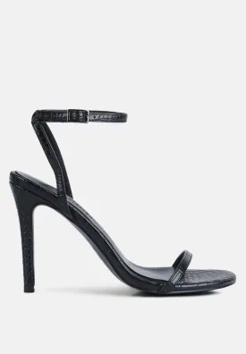 Blondes Croc High Heeled Sandal