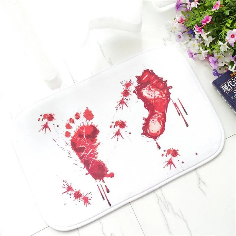 Bloody Bathroom Mat - Color Changing Shower Doormat