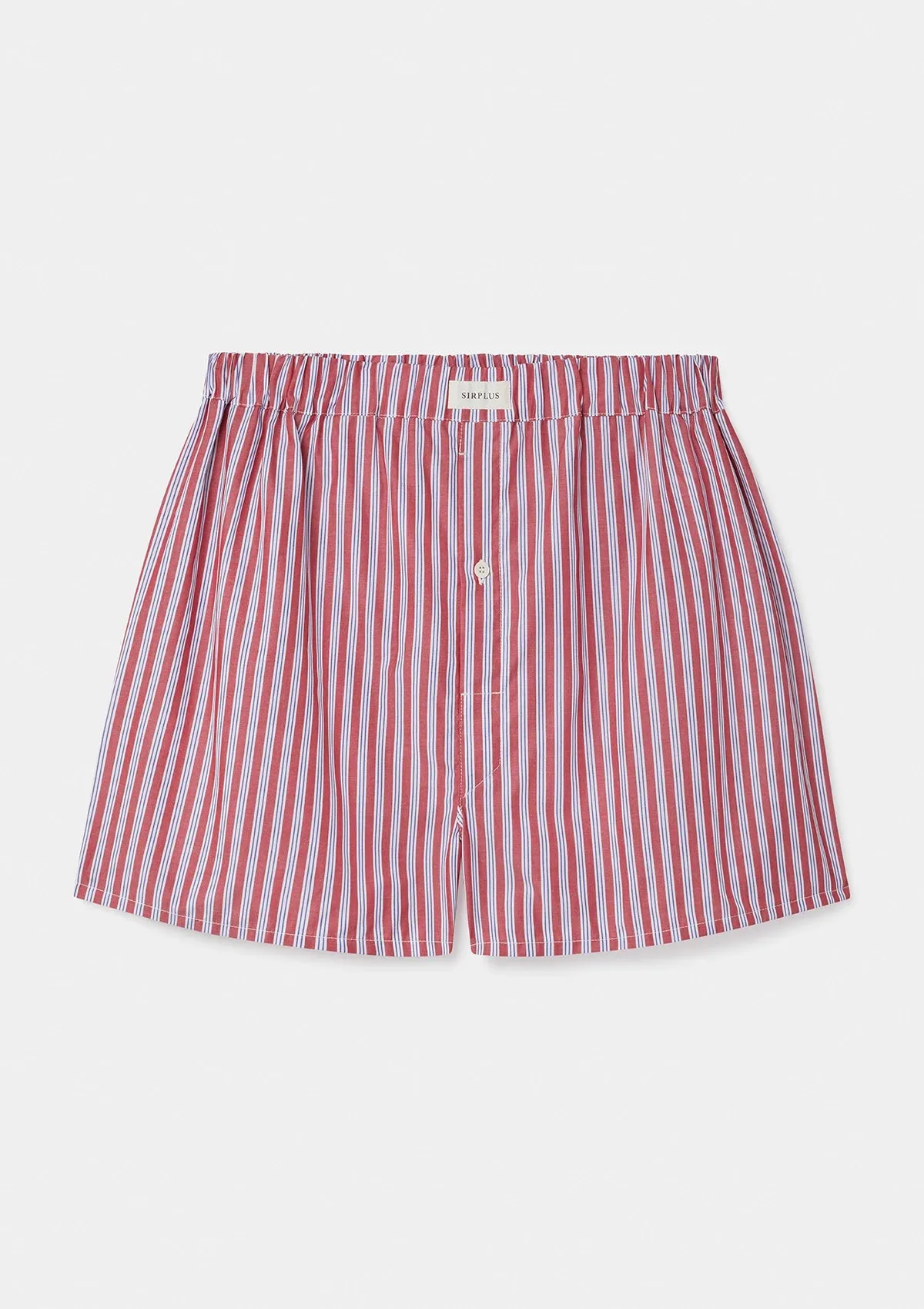 Blue & Red Stripe Boxer Shorts