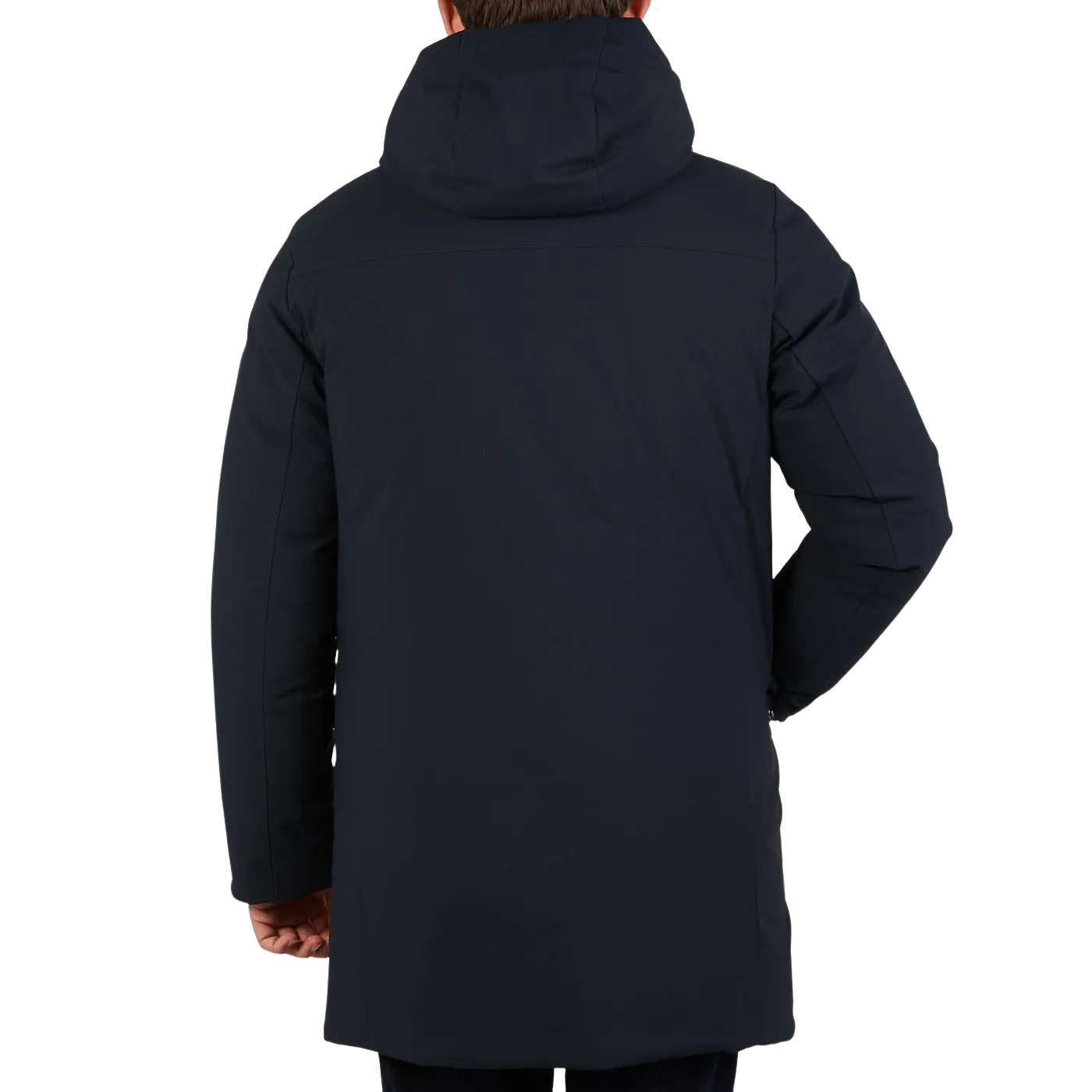 Blue Black Padded Wilson Arctic Parka