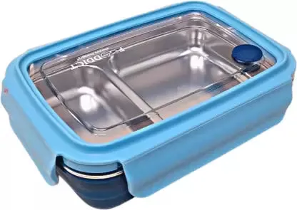 Blue Combo: Lunch Box and Bottle Set