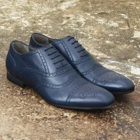 Blue 'Faubourg' Oxford Shoes