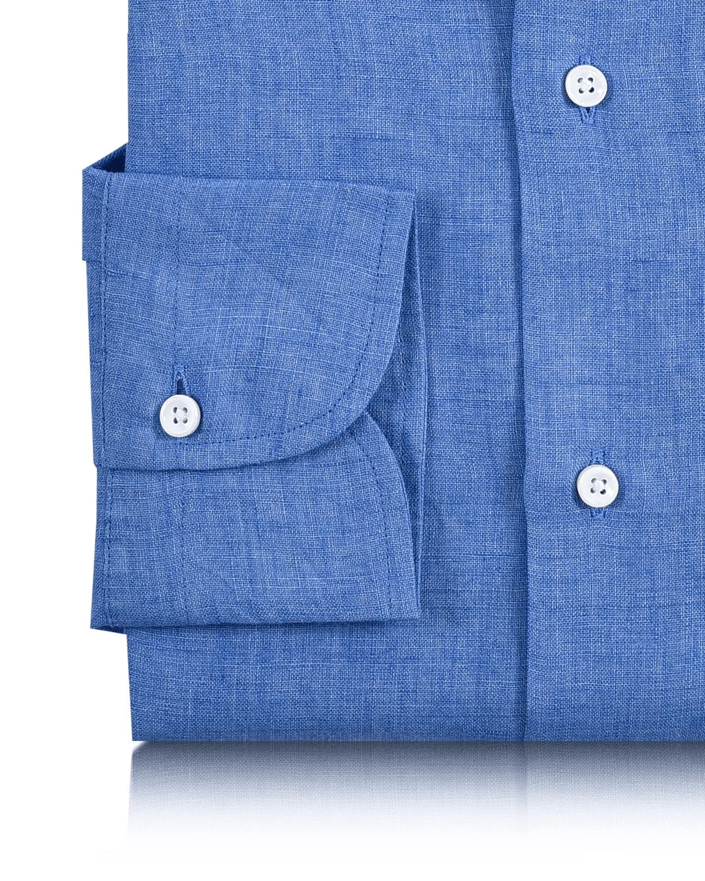 Blue Linen Classic Shirt