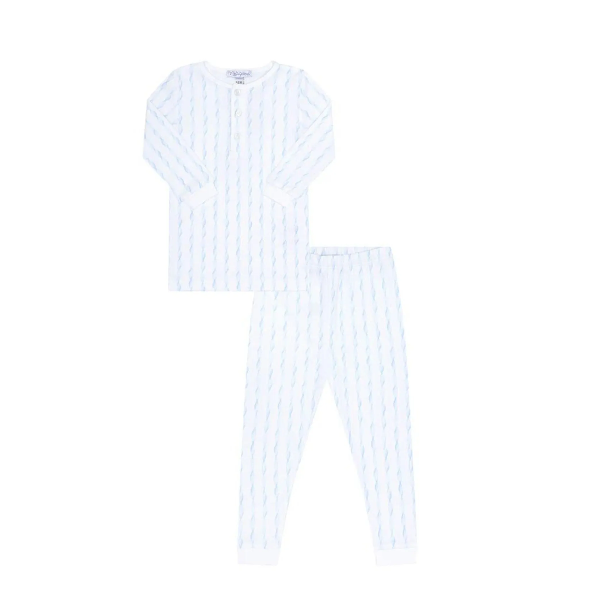 Blue Twirls Pajamas