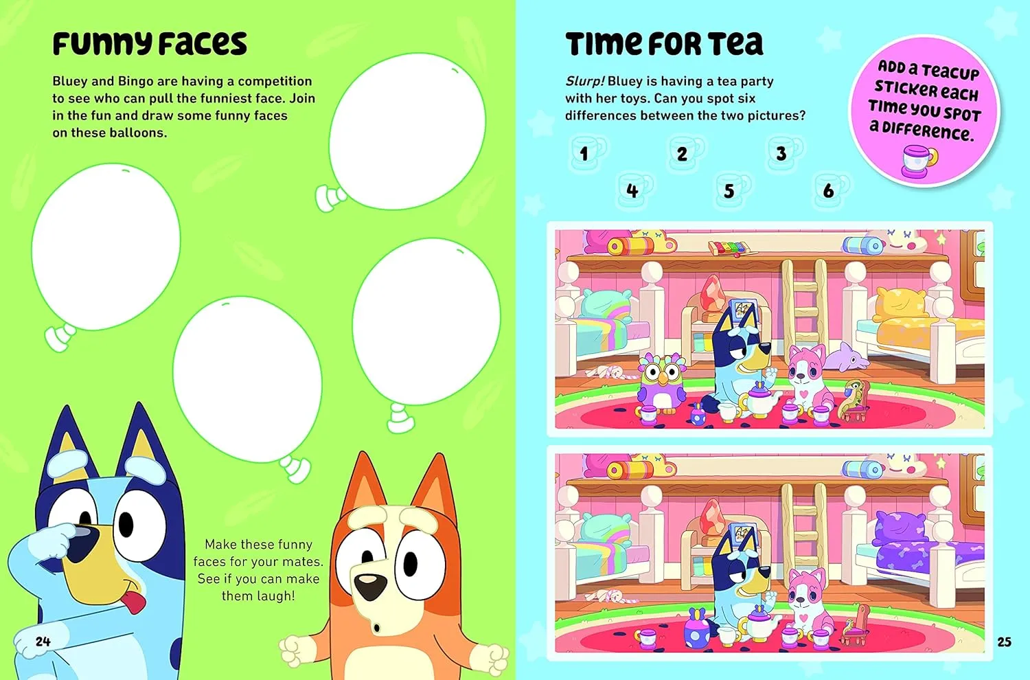 Bluey Meet Bluey! Sticker Activity Book