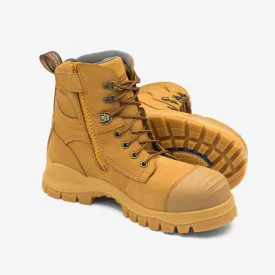 Blundstones Boots 992 Wheat Zip Side Safety