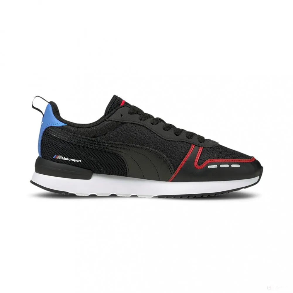 BMW Kids Shoes, Puma R78, Black, 2021