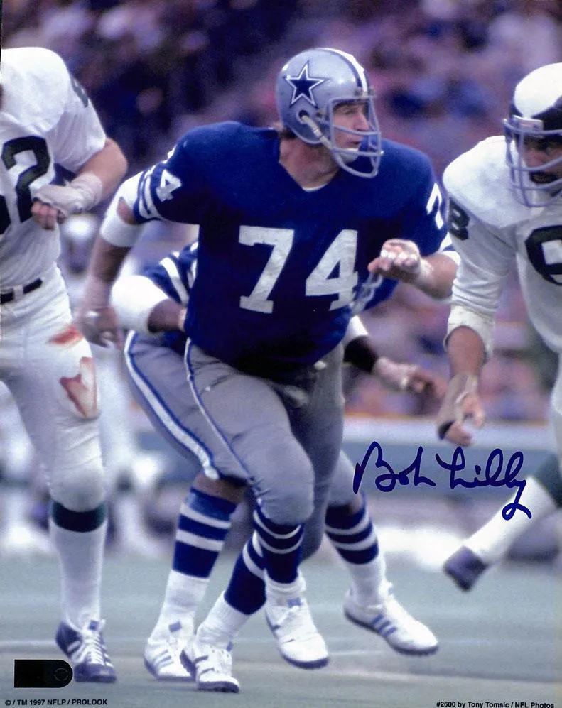 Bob Lilly Signed 8x10 (AIV)