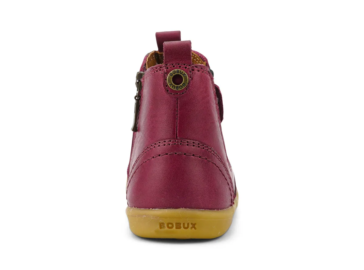 Bobux Jodhpur Girls Boysenberry Chelsea Boot