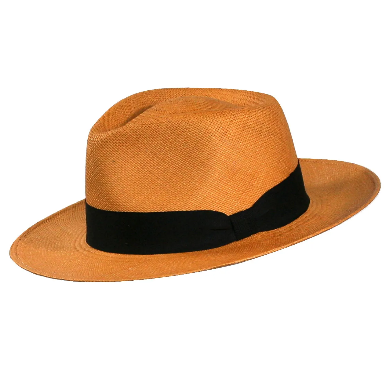 Bogart Handwoven Authentic Panama Fedora by Levine Hat Co.