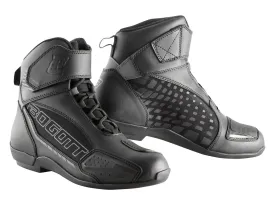 Bogotto GPX Motorcycle Boots with Logo, Black