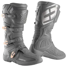 Bogotto MX-5 Motocross Boot with Shin Guard, Gray