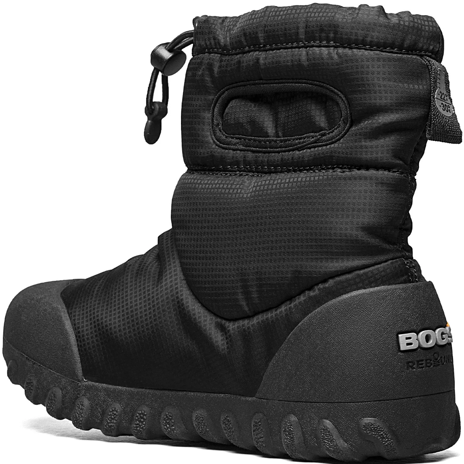 BOGS Kids B-Mock Snow Outdoor Insulated Waterproof Snow Boots - Black