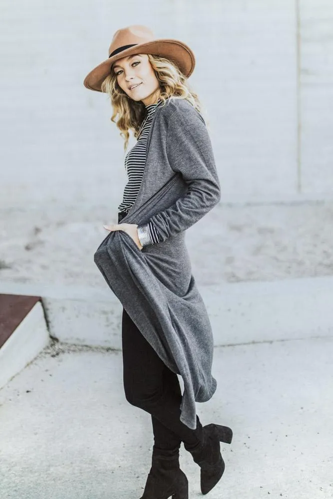 Bohme Kota Cardigan in Charcoal