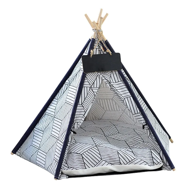 Boho Teepee Pet Bed