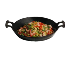 Bon Chef 6051ALLERGENLAVENDER Wok Pan