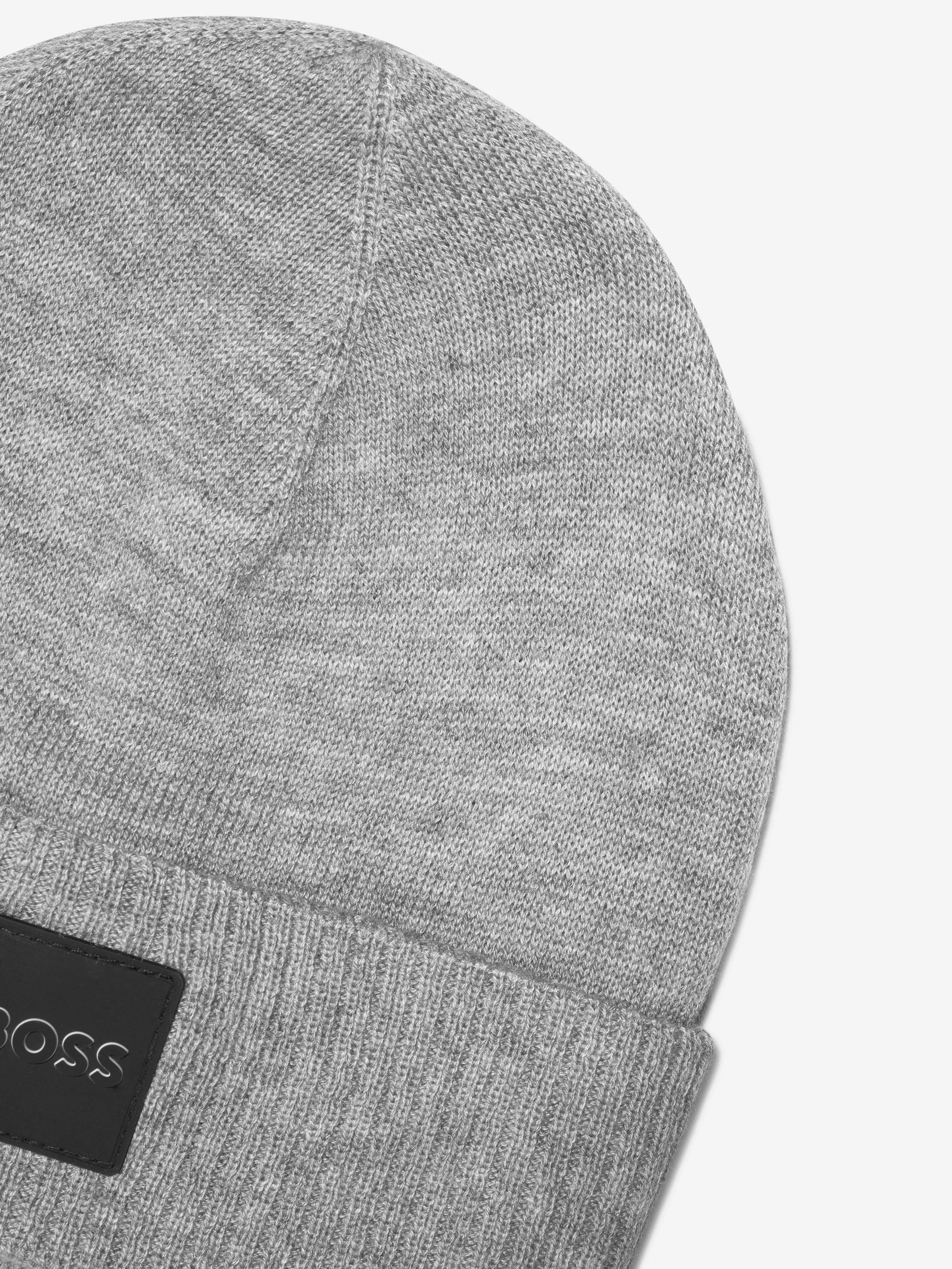 BOSS Boys Knitted Pull On Hat