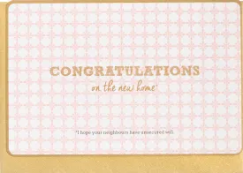 Boston International - Enfant Terrible - Congrats on Your New Home Card