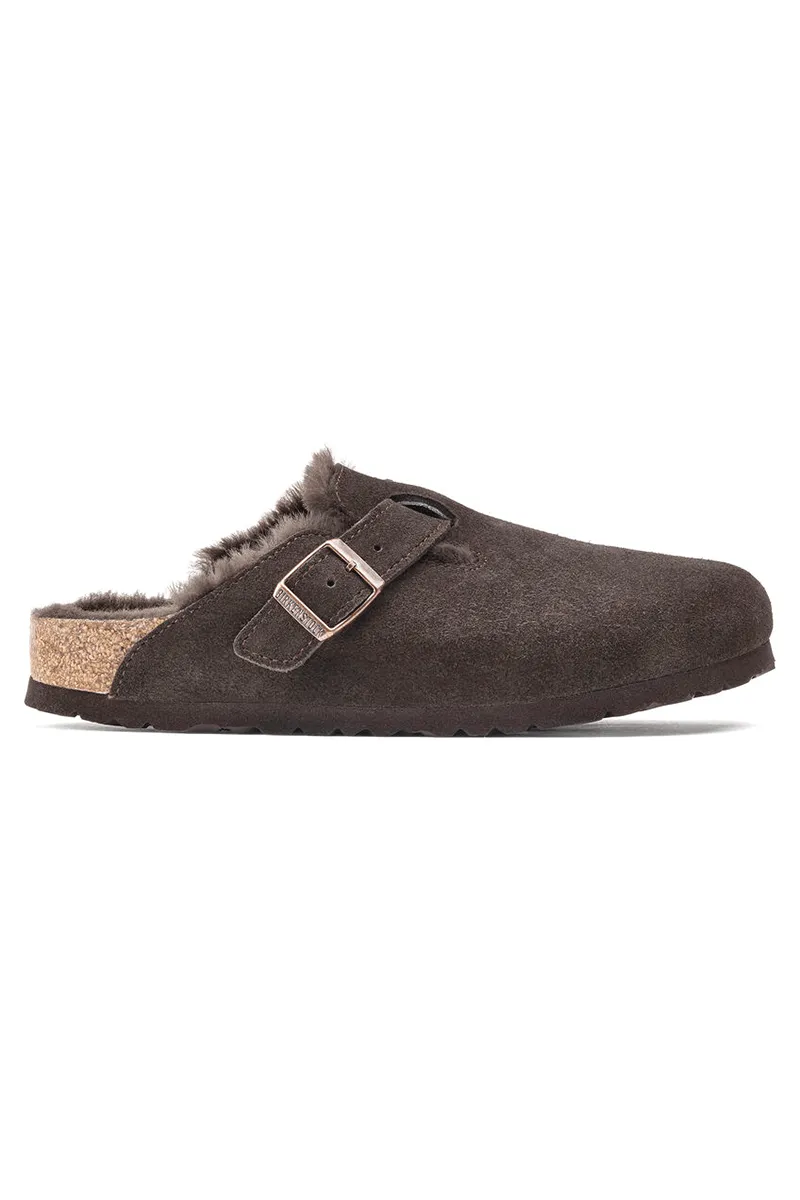 Boston Shearling | Mocca Suede