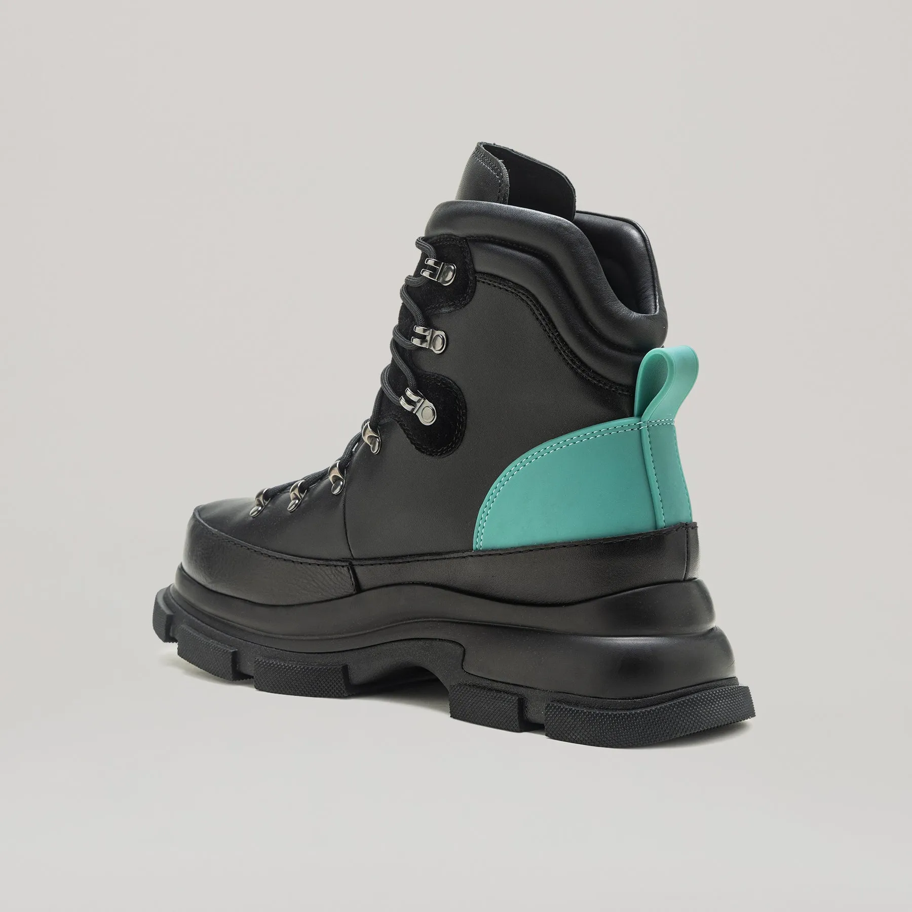 both-GAO EVA HIKING BOOT-BLACK/GREEN