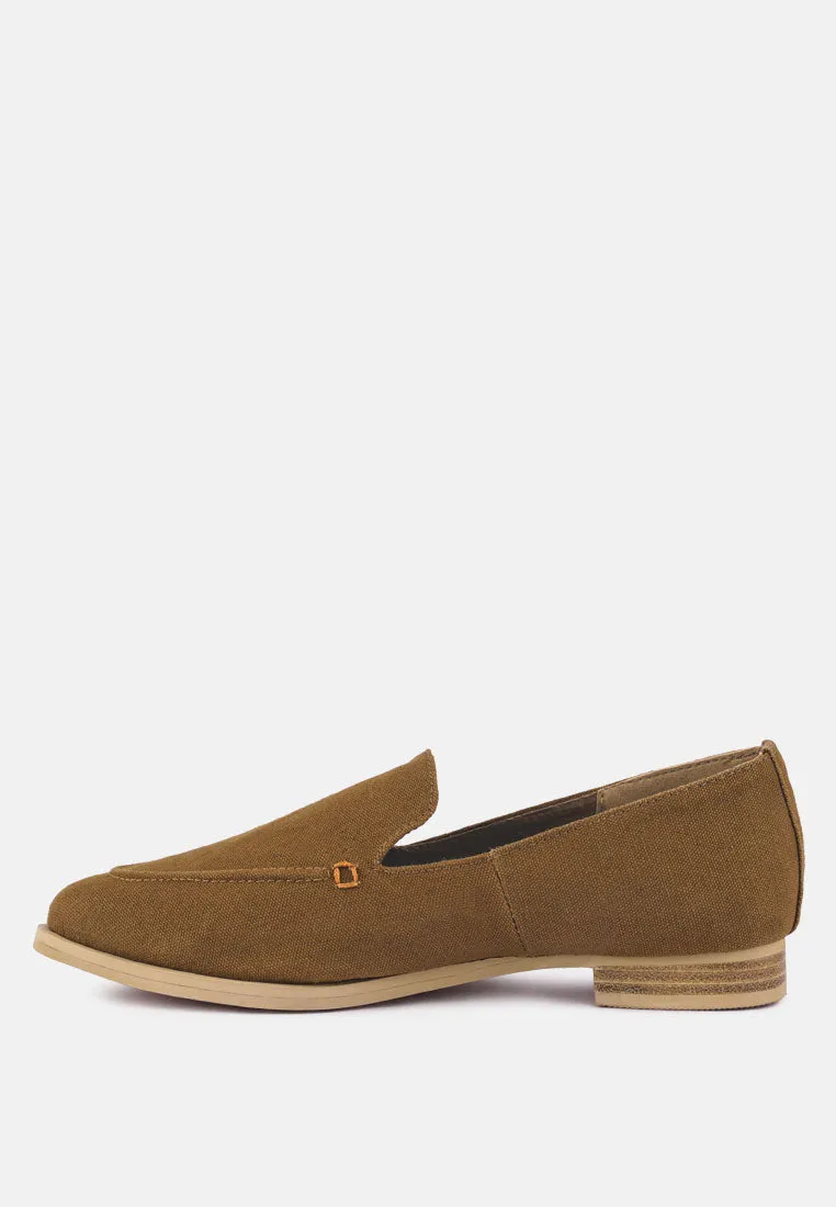 Bougie Organic Canvas Loafers