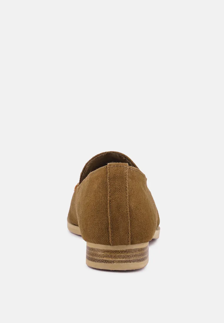 Bougie Organic Canvas Loafers