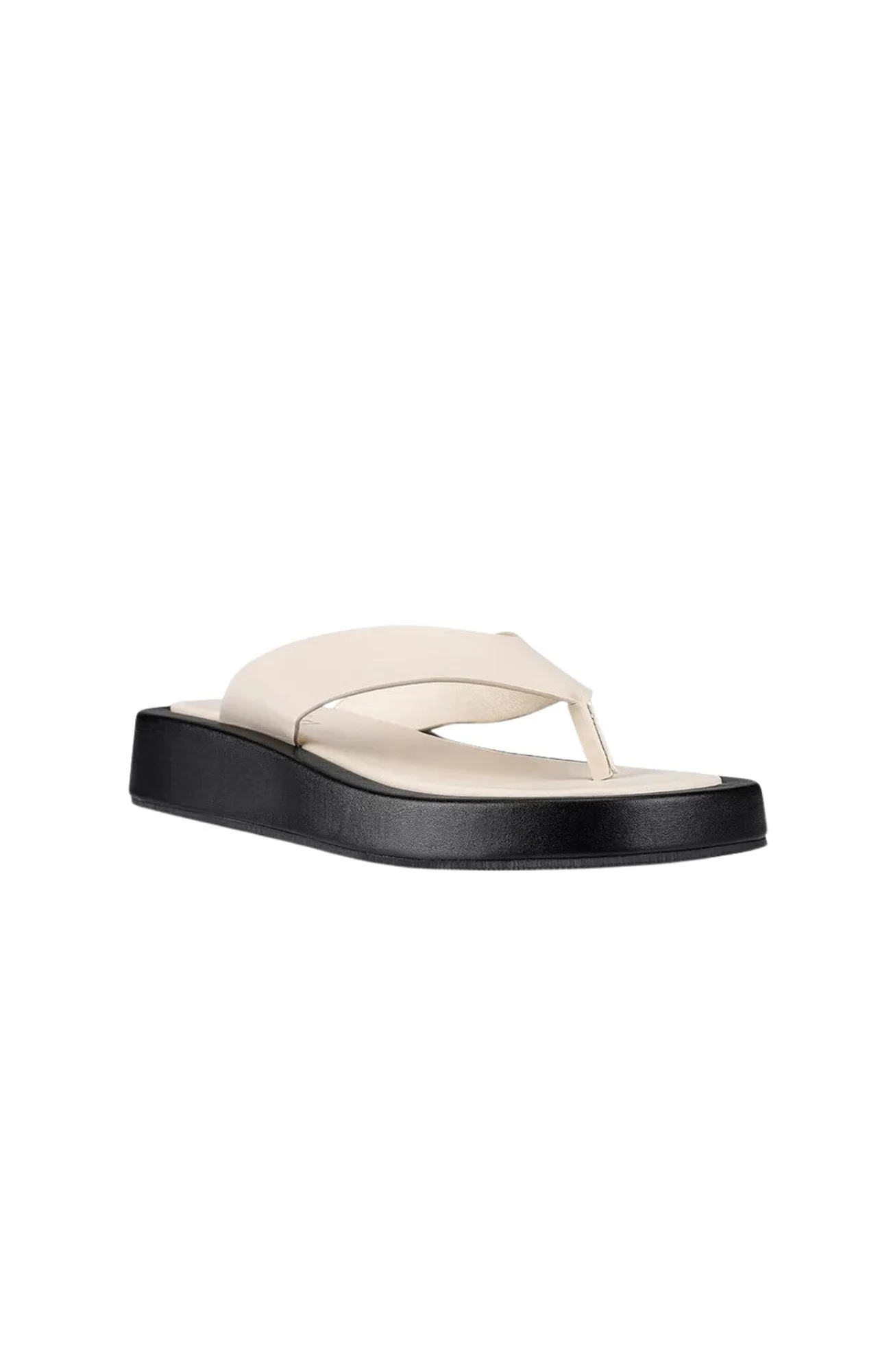 Bouncer II Flatform Thongs Bone Smooth