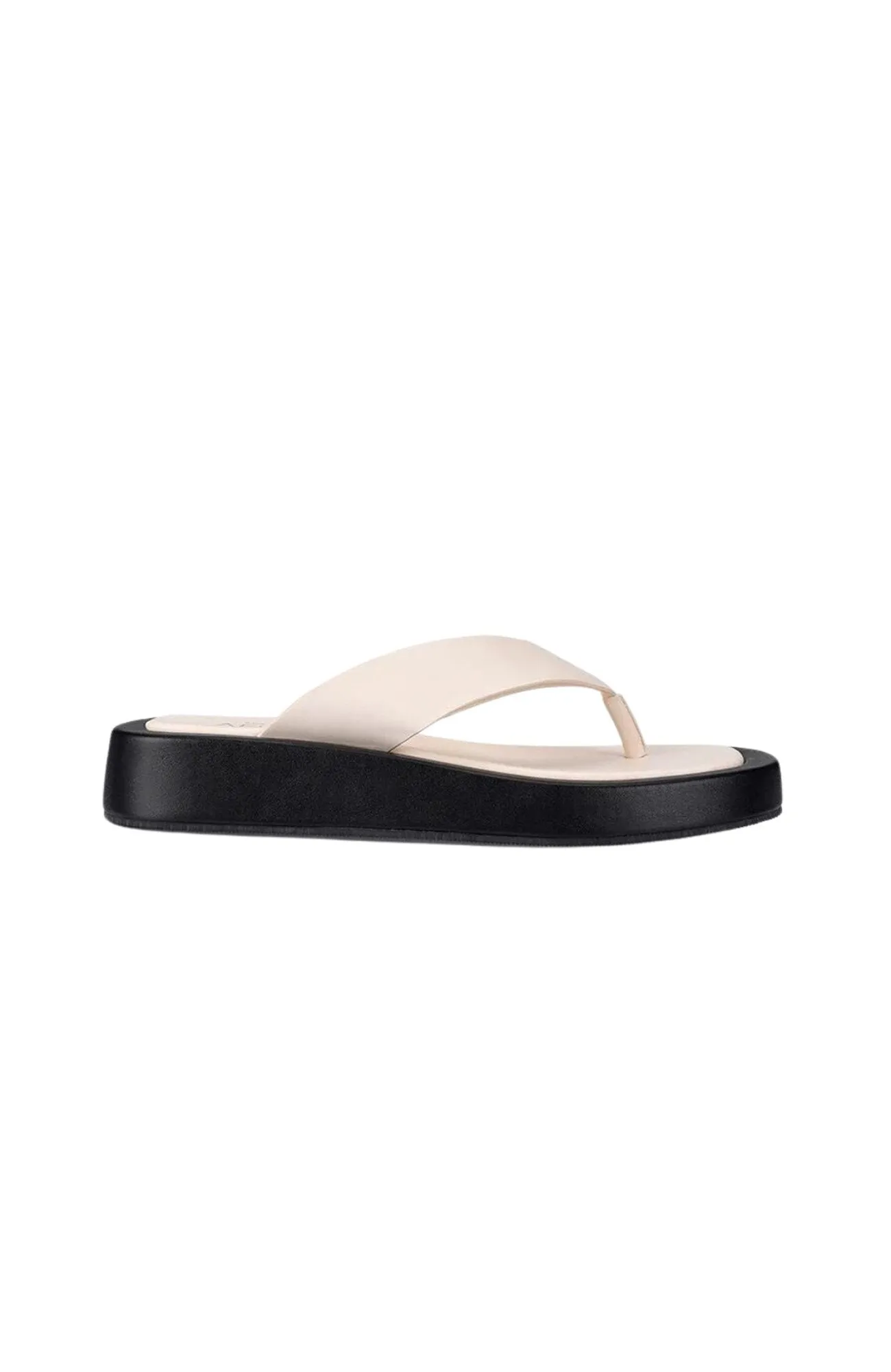 Bouncer II Flatform Thongs Bone Smooth