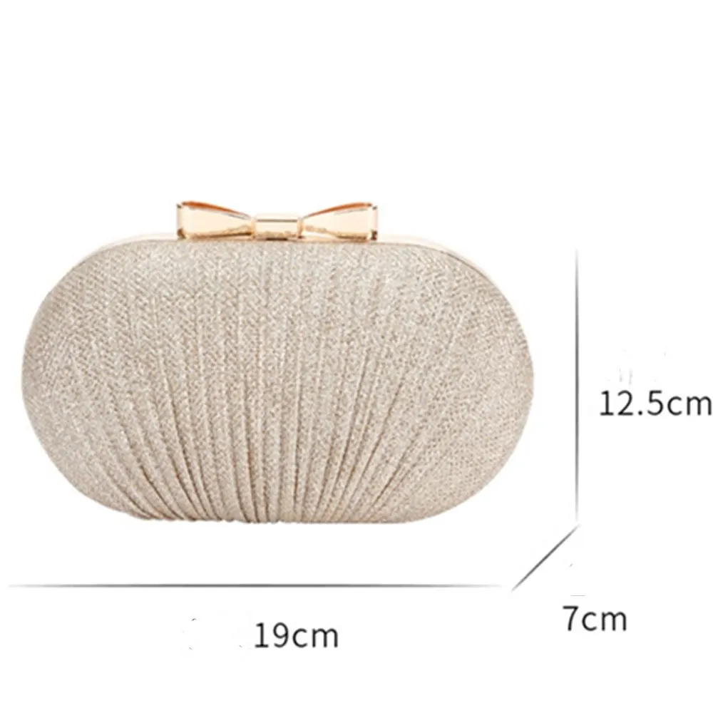 Bow Diamond Bling Evening Clutch | Party Clutch Purse | Party Sling Bag | Evening Bags