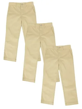 Boys (3-PACK) Super Stretch School Uniform Pants