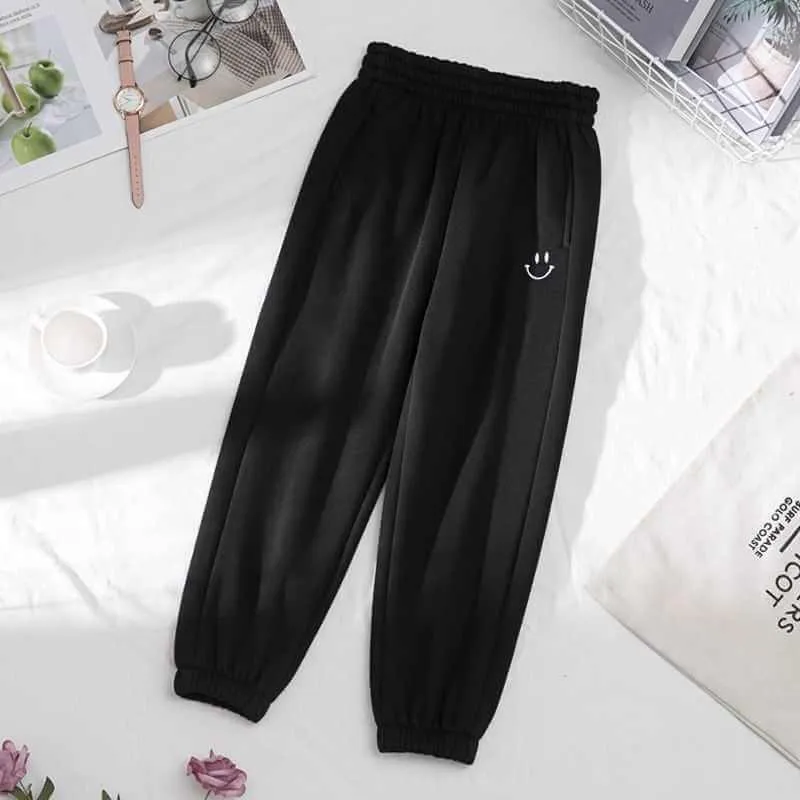 Boys and girls thin pants loose all-matching trendy sports pants student casual