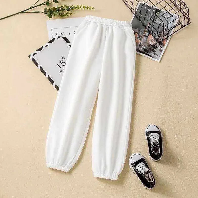 Boys and girls thin pants loose all-matching trendy sports pants student casual